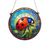 Ladybird Stained Glass Effect Suncatcher